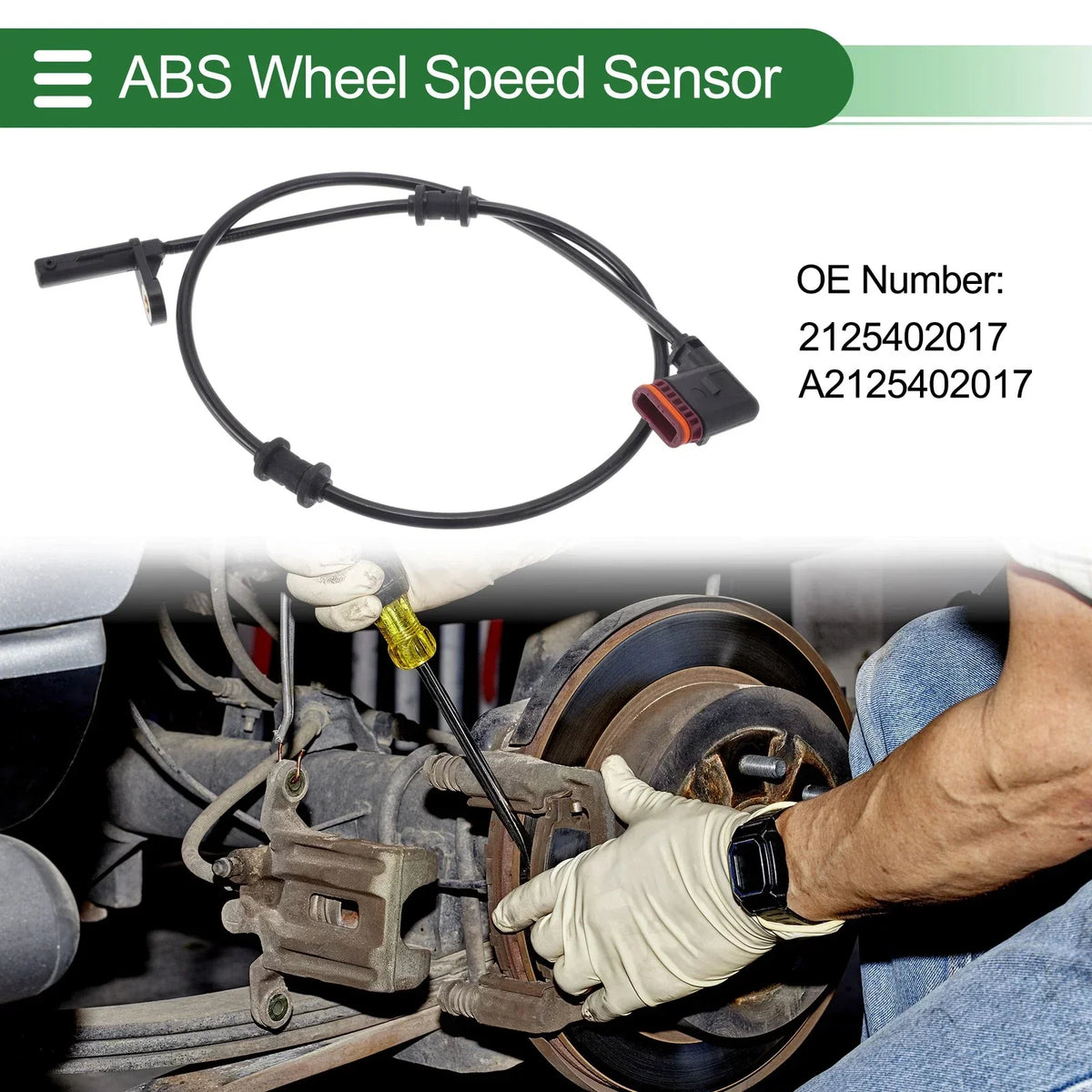 ABS Sensor for Wheel Speed - E300 Mercedes Benz (2012-2014)
