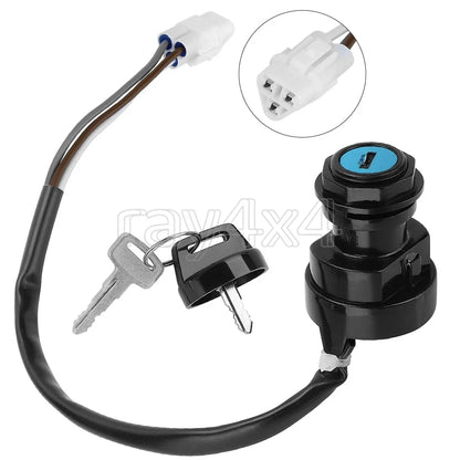Ignition Key Switch for Kawasaki KVF650 KVF700 KVF750 KFX700 (2000–2018) 27005-1267
