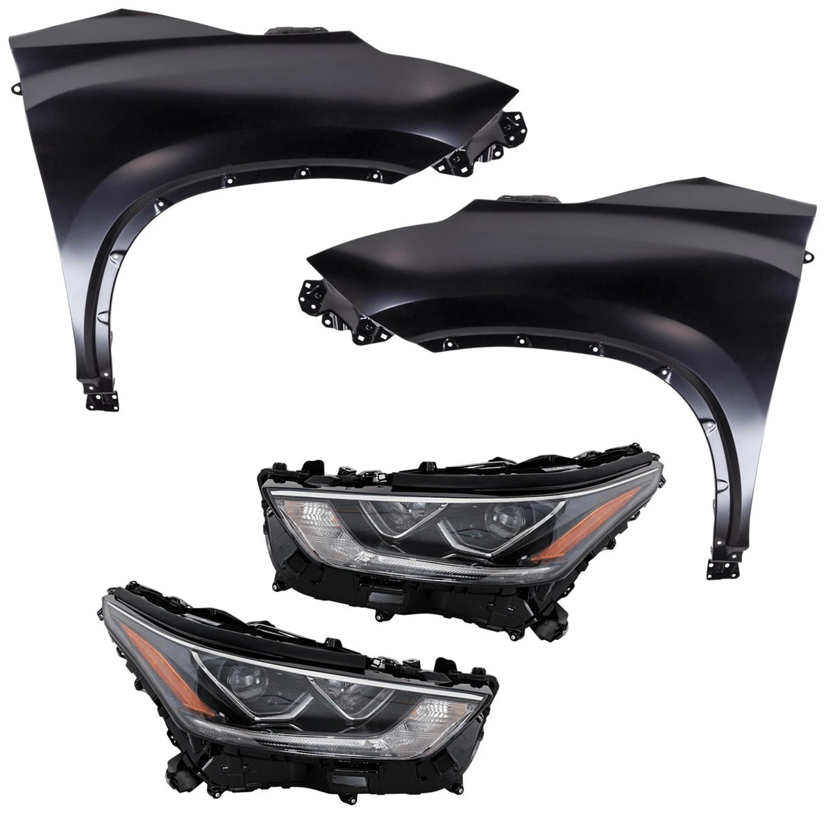 Headlight Set for Toyota Highlander (2020–2023)