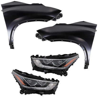 Headlight Set for Toyota Highlander (2020–2023)