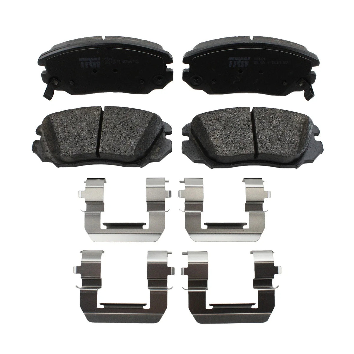 Brake Pad Set with Front Rotors for 2014-2020 Chevrolet Malibu/Impala