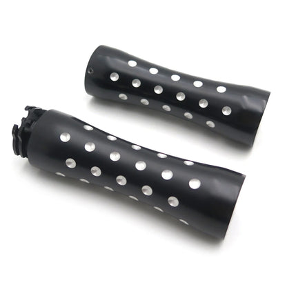 1" Hand Grips with Flame Design for Harley FXRT Tour Glide