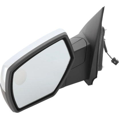 Set of 2 Manual Fold Heated Mirrors for Chevy GMC