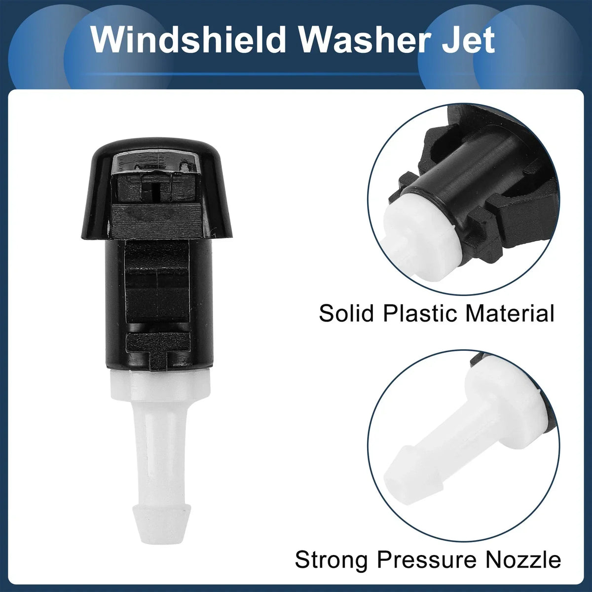 Windshield Washer Nozzle & Hose for Dodge Grand Caravan (2008-2020)
