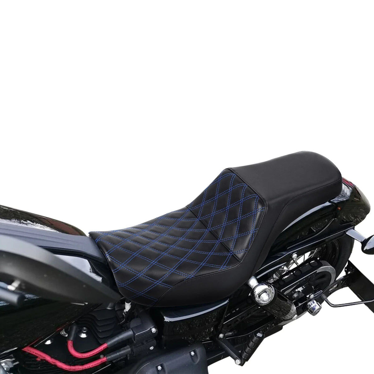 Passenger Driver Seat for Harley Super Wide Glide 2006-2017