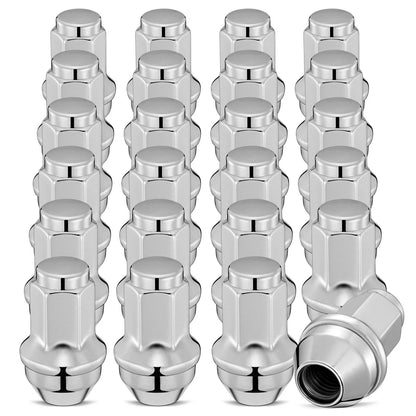 Set of 24 Acorn Lug Nuts for Ford Navigator F150 Expedition (13/16")