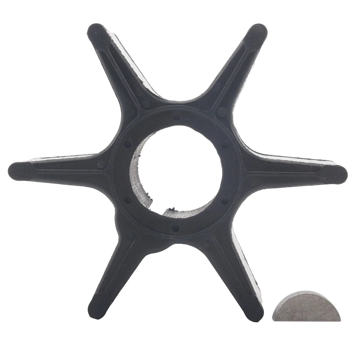 Water Pump Impeller w/ Key for Johnson Evinrude 60-70 HP Outboard (1978-1995)