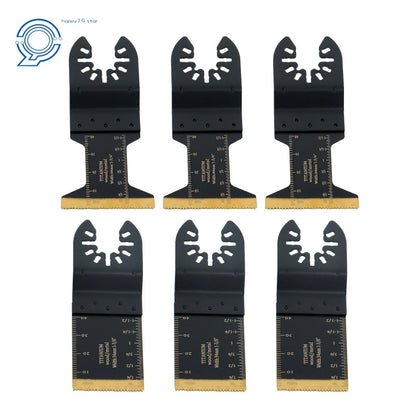 Set of 50PCS Titanium Blades for Oscillating Tool Saw