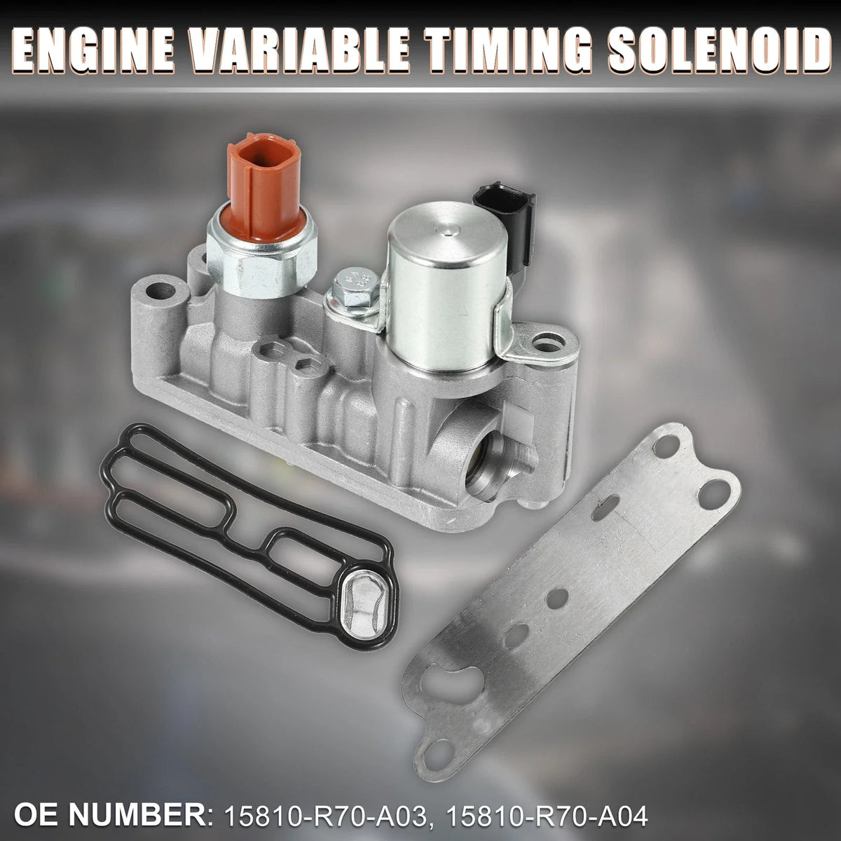 Engine Variable Timing Solenoid Assembly with Gasket for Honda Pilot Accord (2003–2021) 718844024488