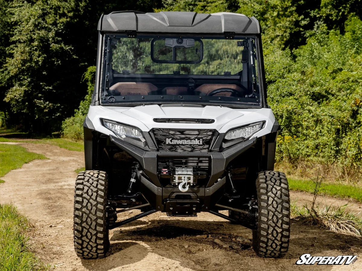 Scratch-Resistant Windshield Flip for Kawasaki Ridge