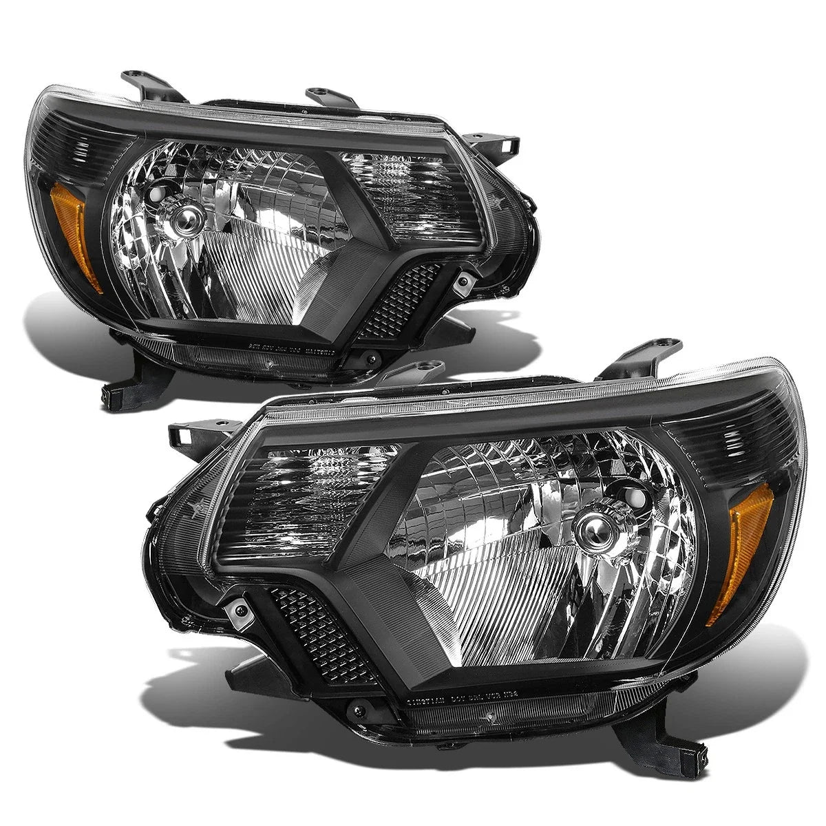 Black Housing Smoke LED Fog Light Kit for Toyota Tacoma (2012–2015)