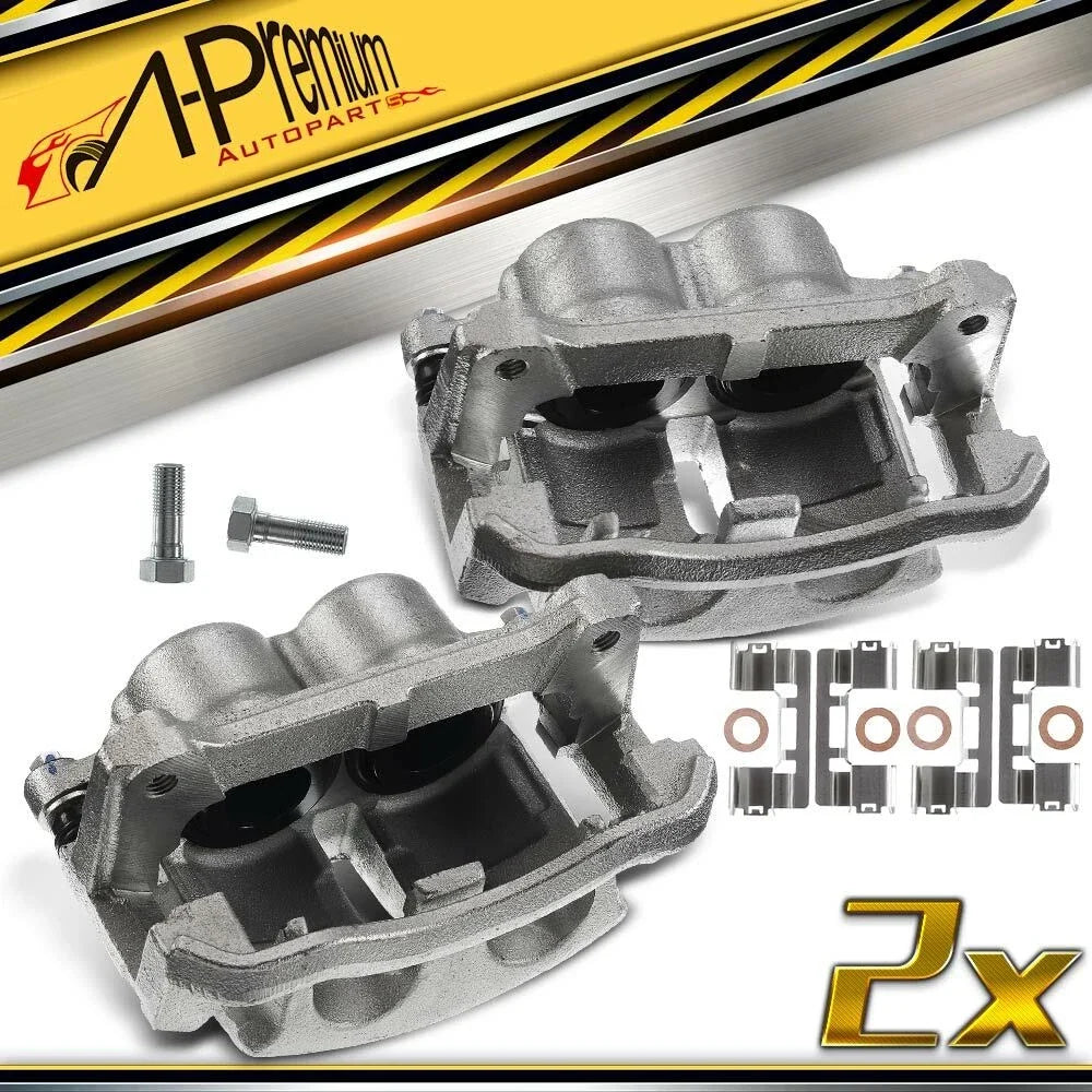Pair Front Disc Brake Calipers for Ford F-150 (2009)