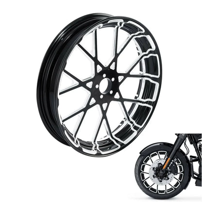 18'' Single Disc Front Wheel Rim Hub for Harley Electra Road Glide 1997-2021