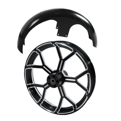 Front Wheel Rim 26" for Harley Touring Glide (2008–2025) - Dual Disc Hub