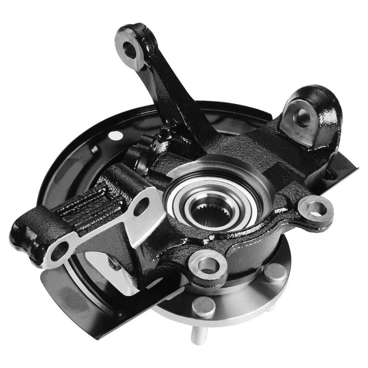 Front Hub Bearing & Steering Knuckle Pair for Nissan Altima 2002–2006