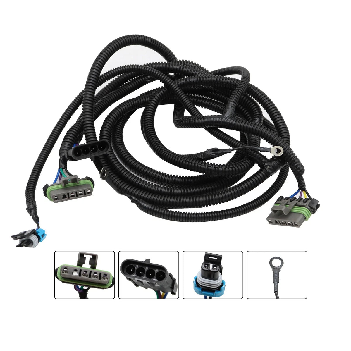 Tail Light Wiring Harness for Chevrolet C1500 (1988–1998)