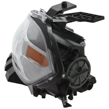 Headlight for Dodge Dart (2013–2015) Left Chrome Housing with Bulb