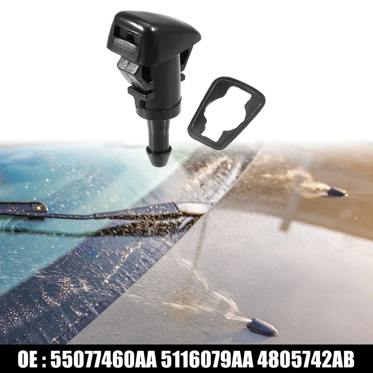 Front Washer Nozzle for Dodge Charger (2006-2023)