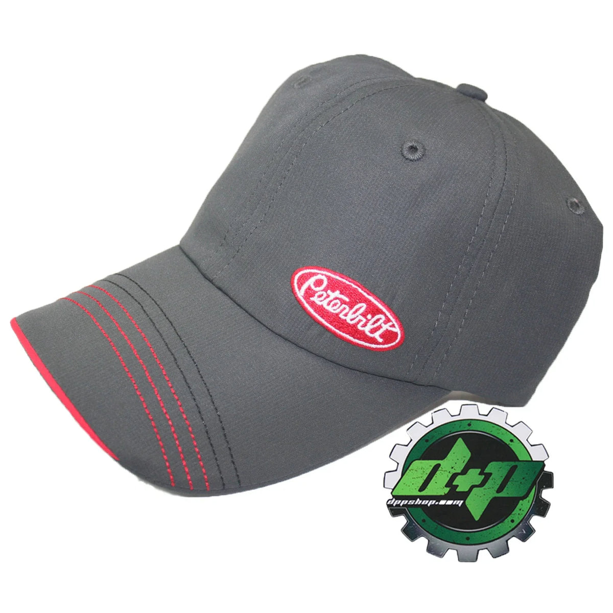 Microfiber Baseball Cap (Compatible with Cat, Cummins) for Peterbilt Trucks