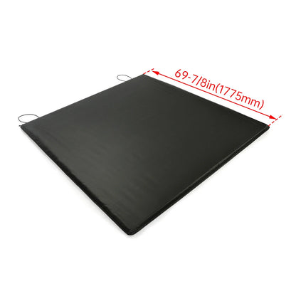 Soft Roll Up Tonneau Cover w/Light for GMC Sierra Silverado 1500 (2007–2025)