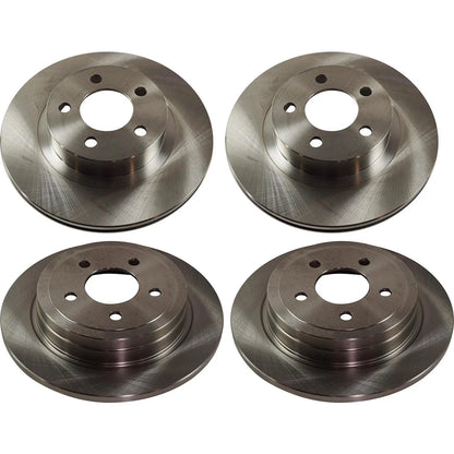 Front & Rear Brake Rotors for Ford Explorer Sport Trac 4WD