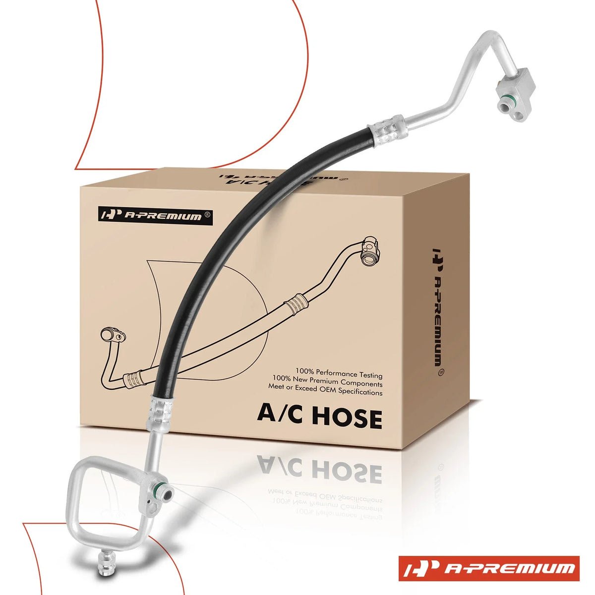 A/C Refrigerant Discharge Hose for Nissan Xterra (2000–2002)