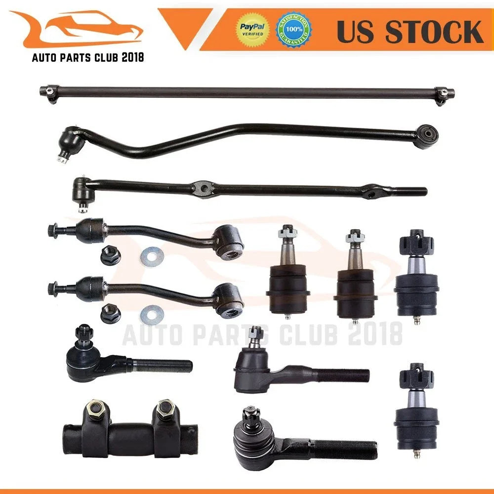 Suspension Kit for Jeep Wrangler (1997–2006) 13 Pieces