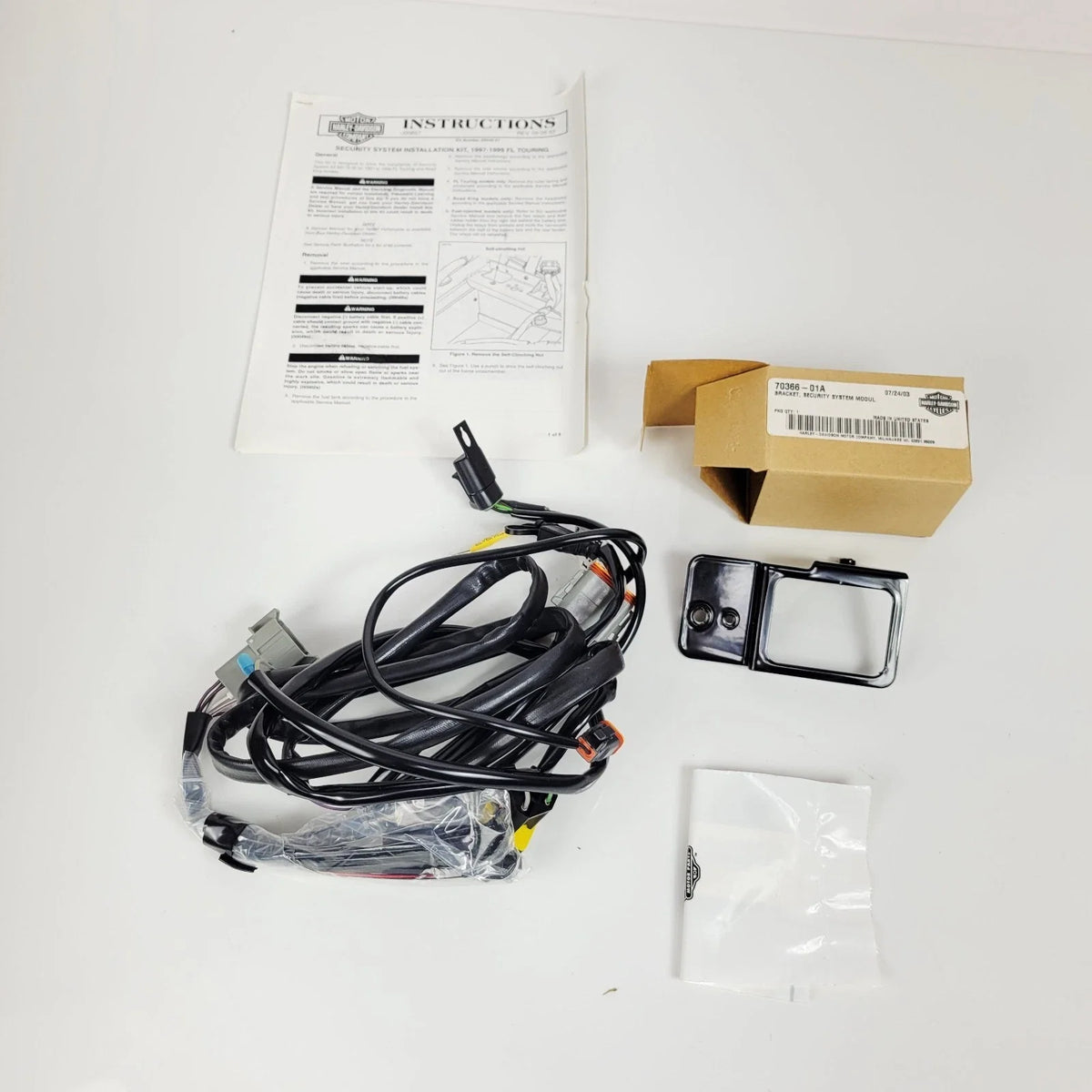 Security System Module Wiring Harness for Harley-Davidson Touring 1997-1999