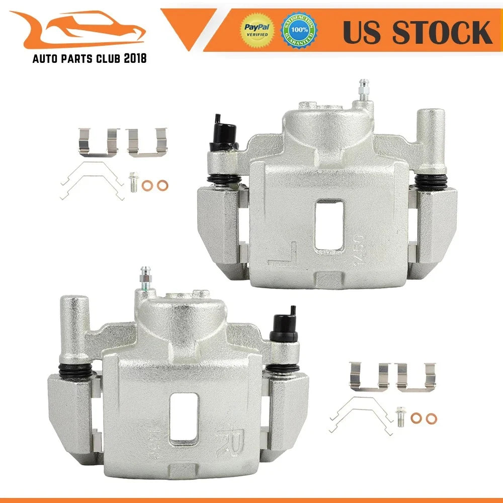 Set of 2 Front Brake Calipers for Mazda Protege (1999–2003)