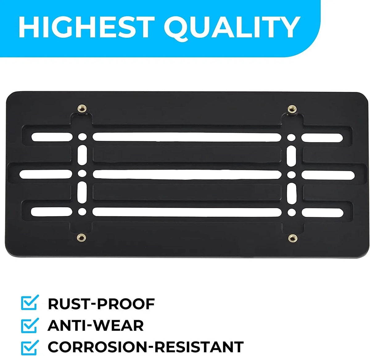 License Plate Frame Mounting Relocator Adapter for CR-V