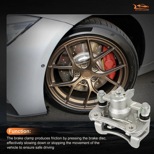 Set of 2 Rear Brake Calipers w/ Bracket for Hyundai Tucson (2010–2015)
