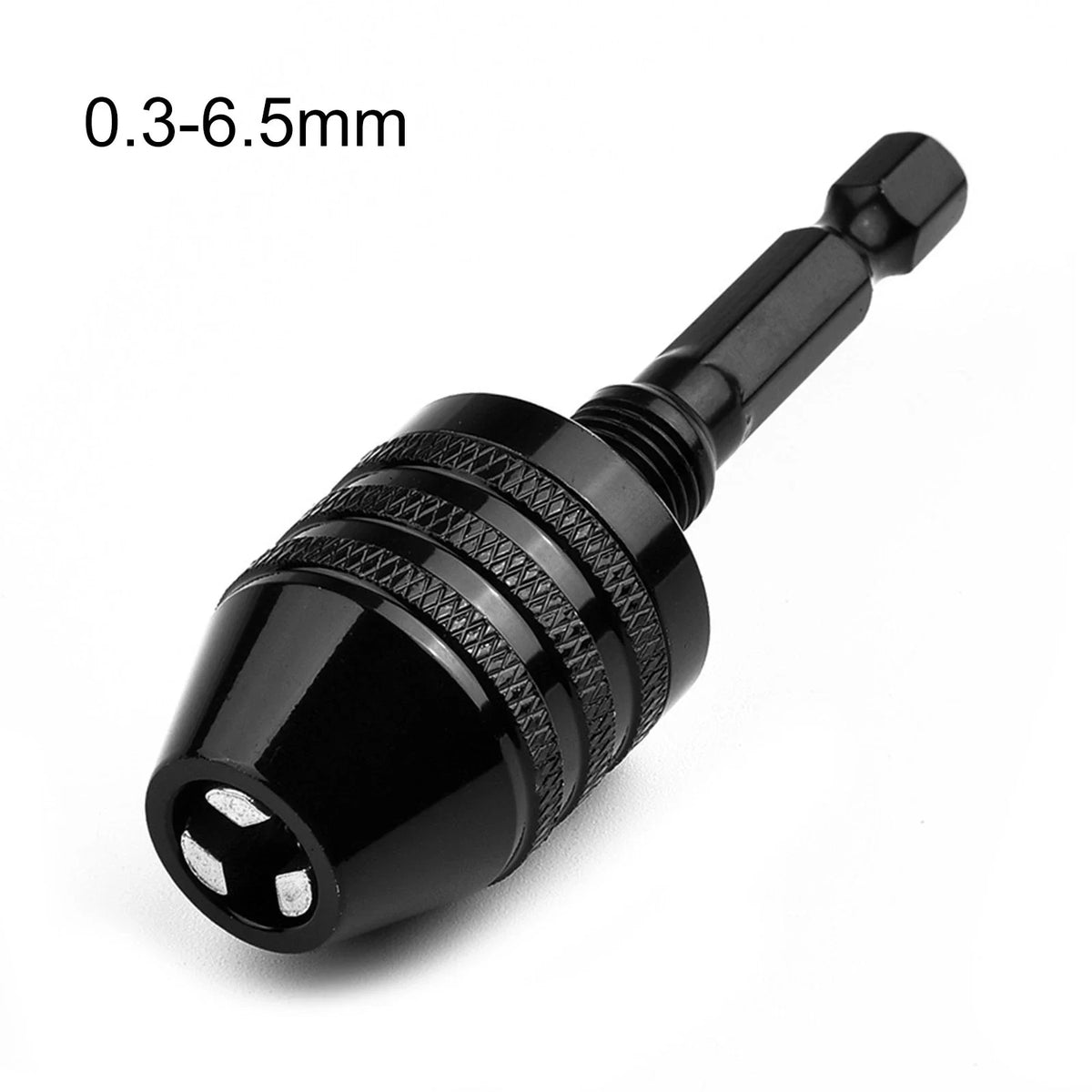Quick Change Drill Bit Driver with Keyless Chuck Conversion