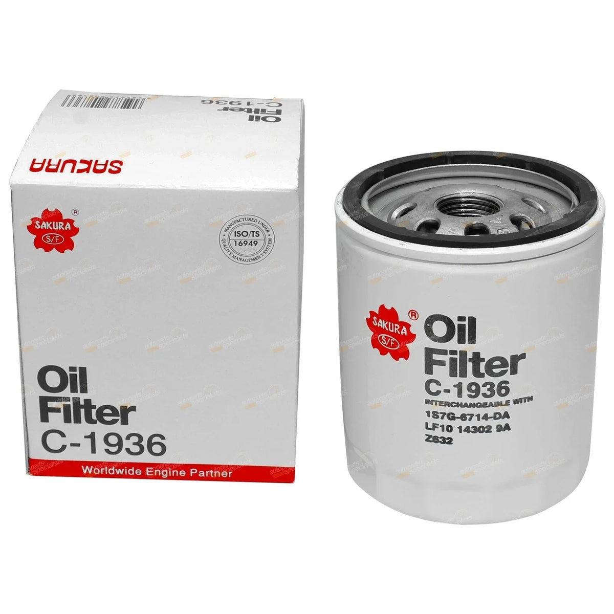 Engine Oil Filter compatible with Ford Escape ZD 2.3L (2008-2012)