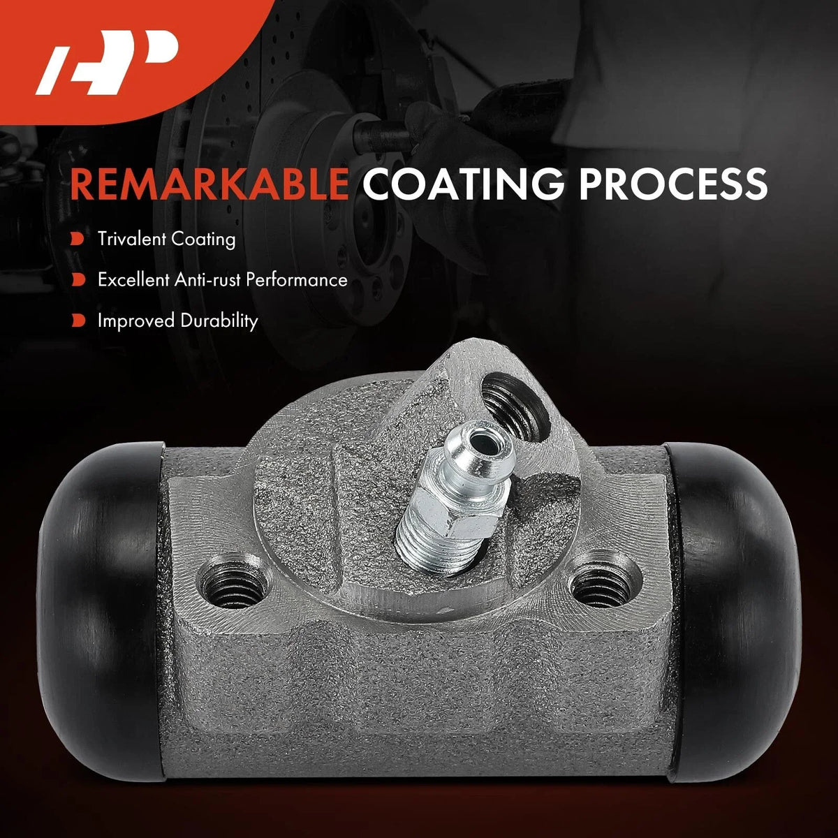 Front Left Wheel Cylinder Drum Brake for Ford F-250, F-350, Jeep J-2500