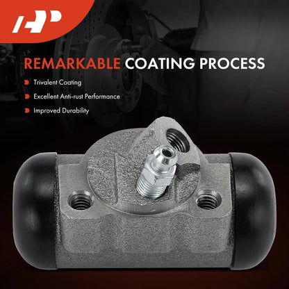 Front Left Wheel Cylinder Drum Brake for Ford F-250, F-350, Jeep J-2500