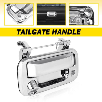 Chrome Finish Tailgate Handle for Ford F150 2004-2014 / Lincoln Mark LT