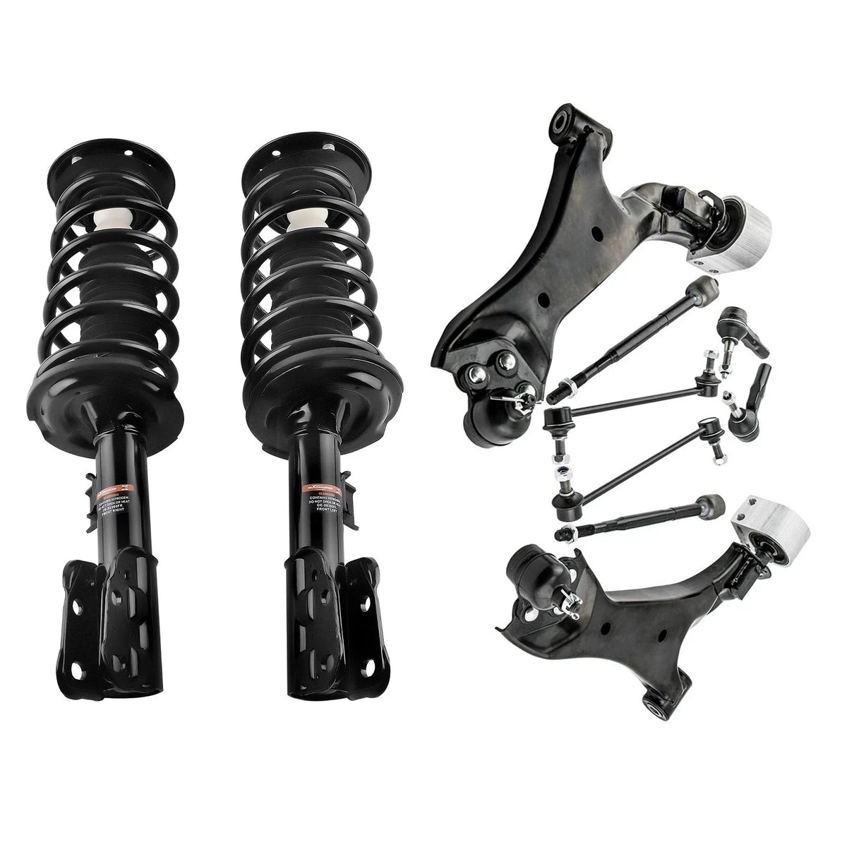 Front Struts with Lower Control Arms for Chevrolet Equinox GMC Terrain (2010–2017)