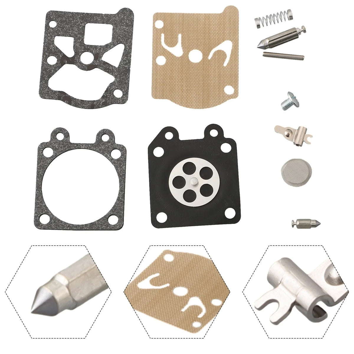Gasket Repair Kit for Carburetor (Compatible with )