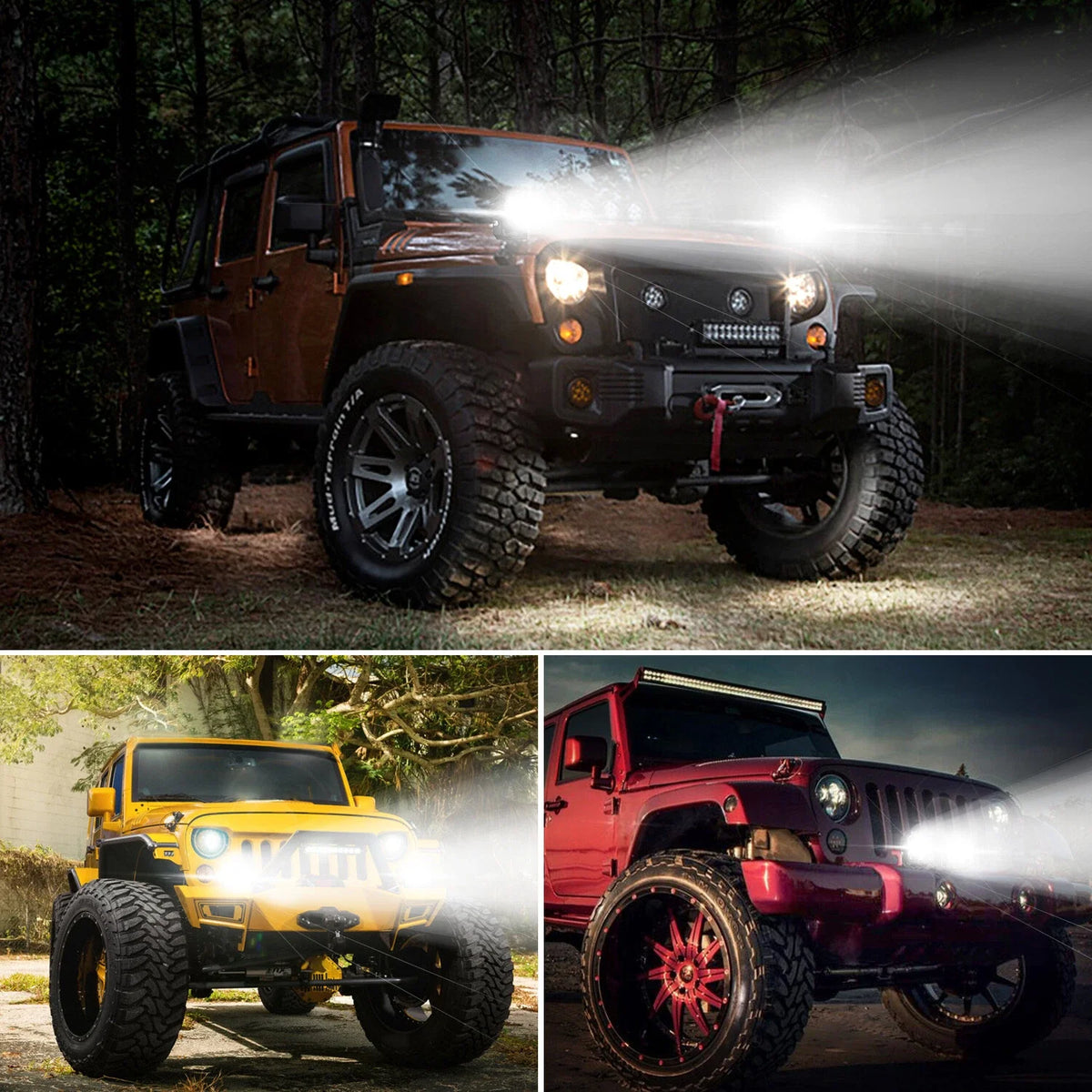 Off Road LED Light Pods 3" - Pair of 2