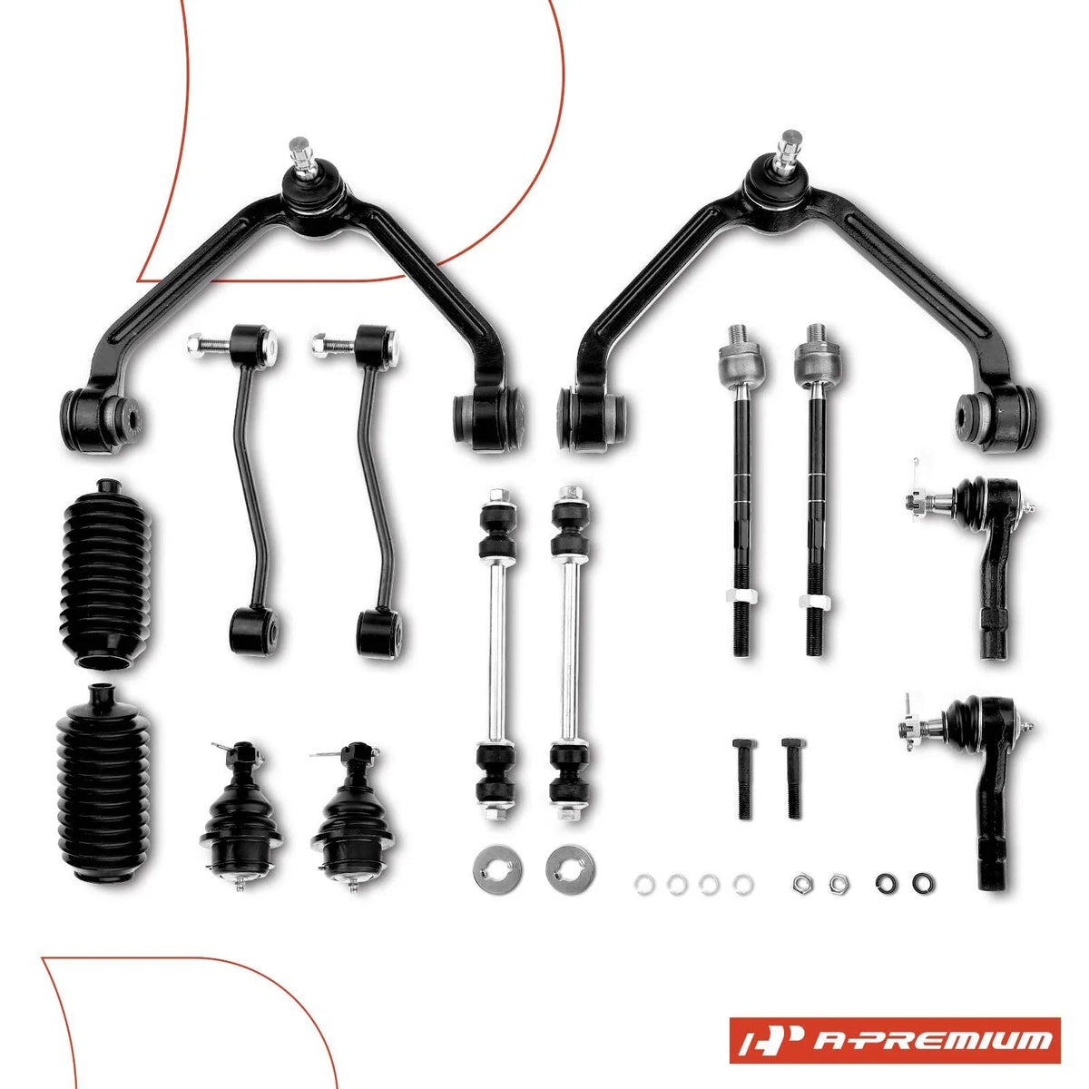 Set of 14 Front Control Arms with Ball Joints for Ford Explorer