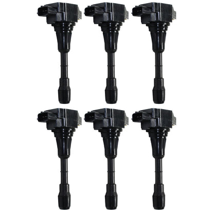 Ignition Coil Set of 6 for Nissan Maxima (2009–2021) Altima (2007–2018) 3.5L