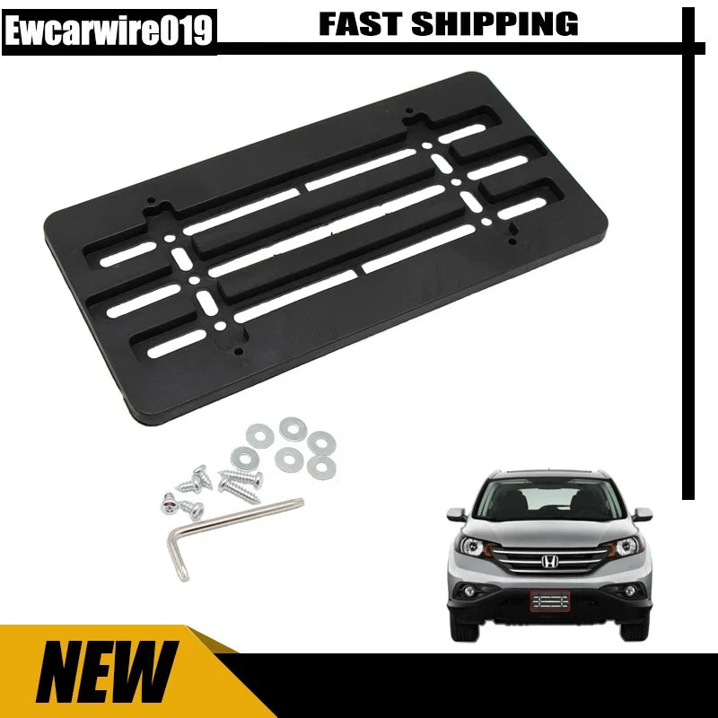 License Plate Frame Mounting Relocator Adapter for CR-V