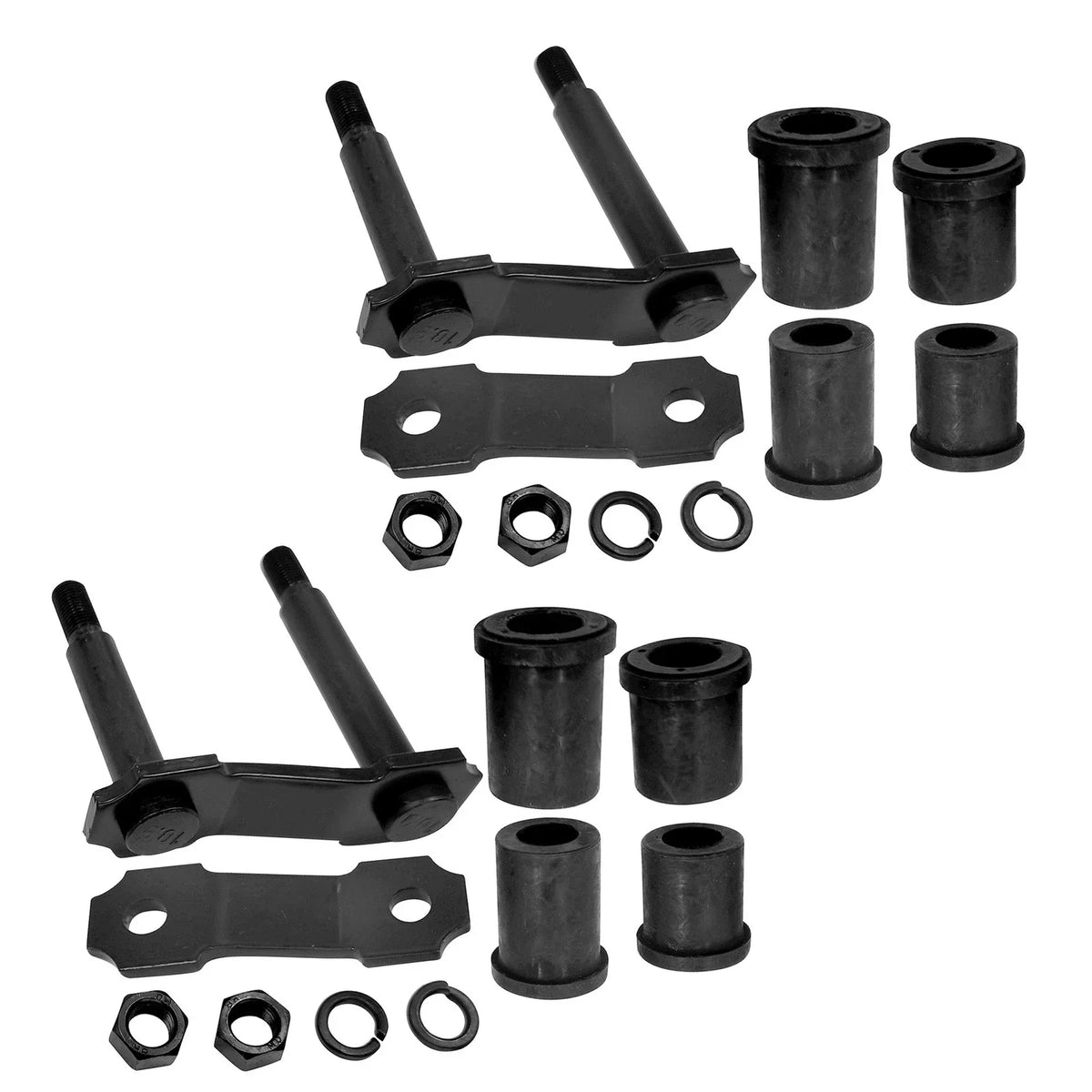 2X Rear Leaf Spring Shackle Kit for Toyota 4Runner Pickup (1989–1995) 722-043