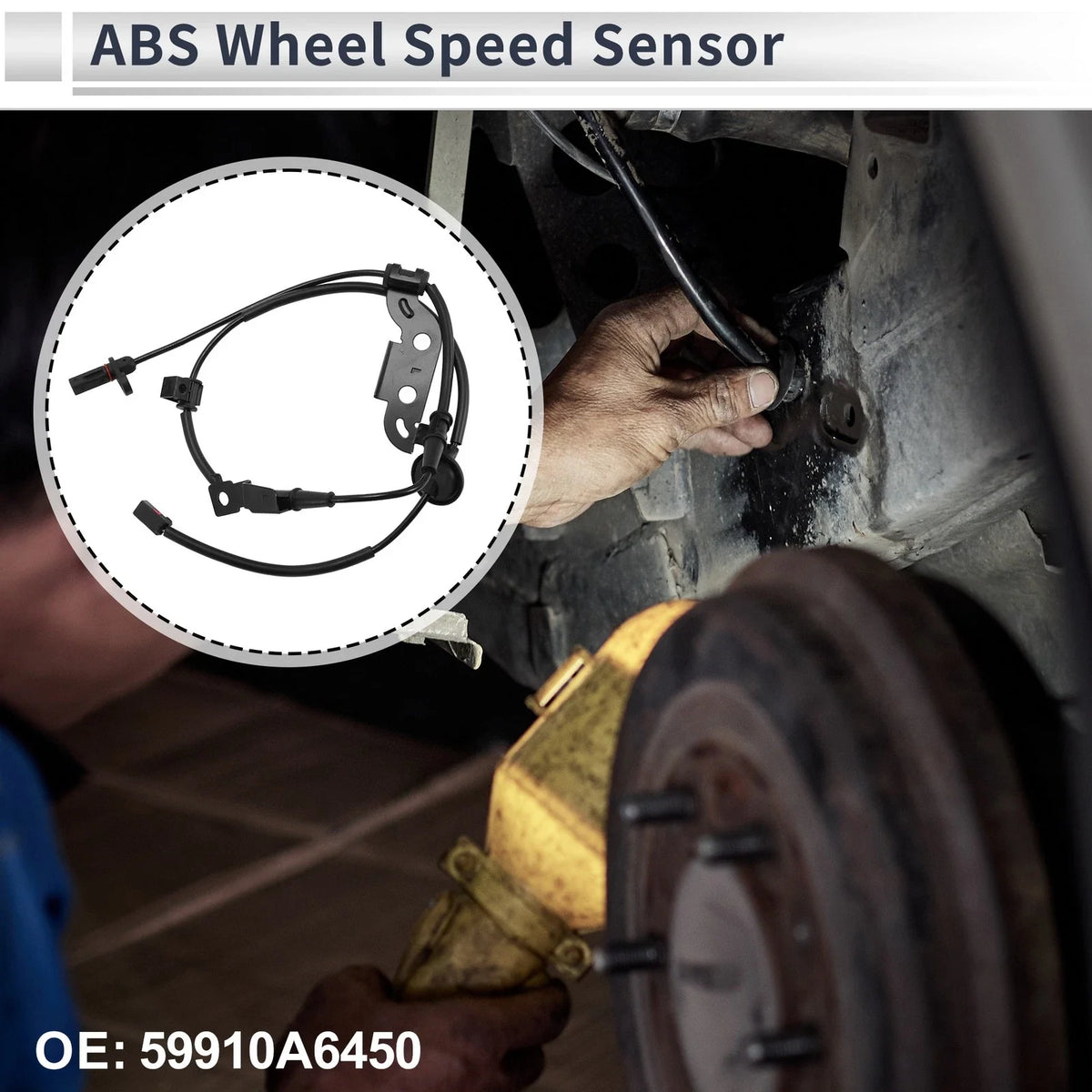 ABS Wheel Speed Sensor No. 59910A6450 for KIA Ceed (2012–2015)