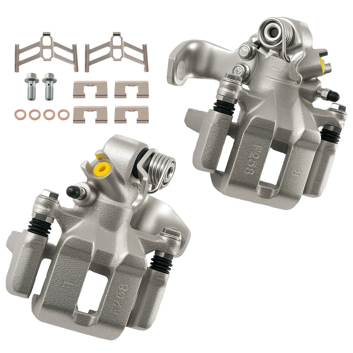 Set of 2 Rear Disc Brake Calipers for Acura EL (2001–2005) Ford RSX (2002–2006)