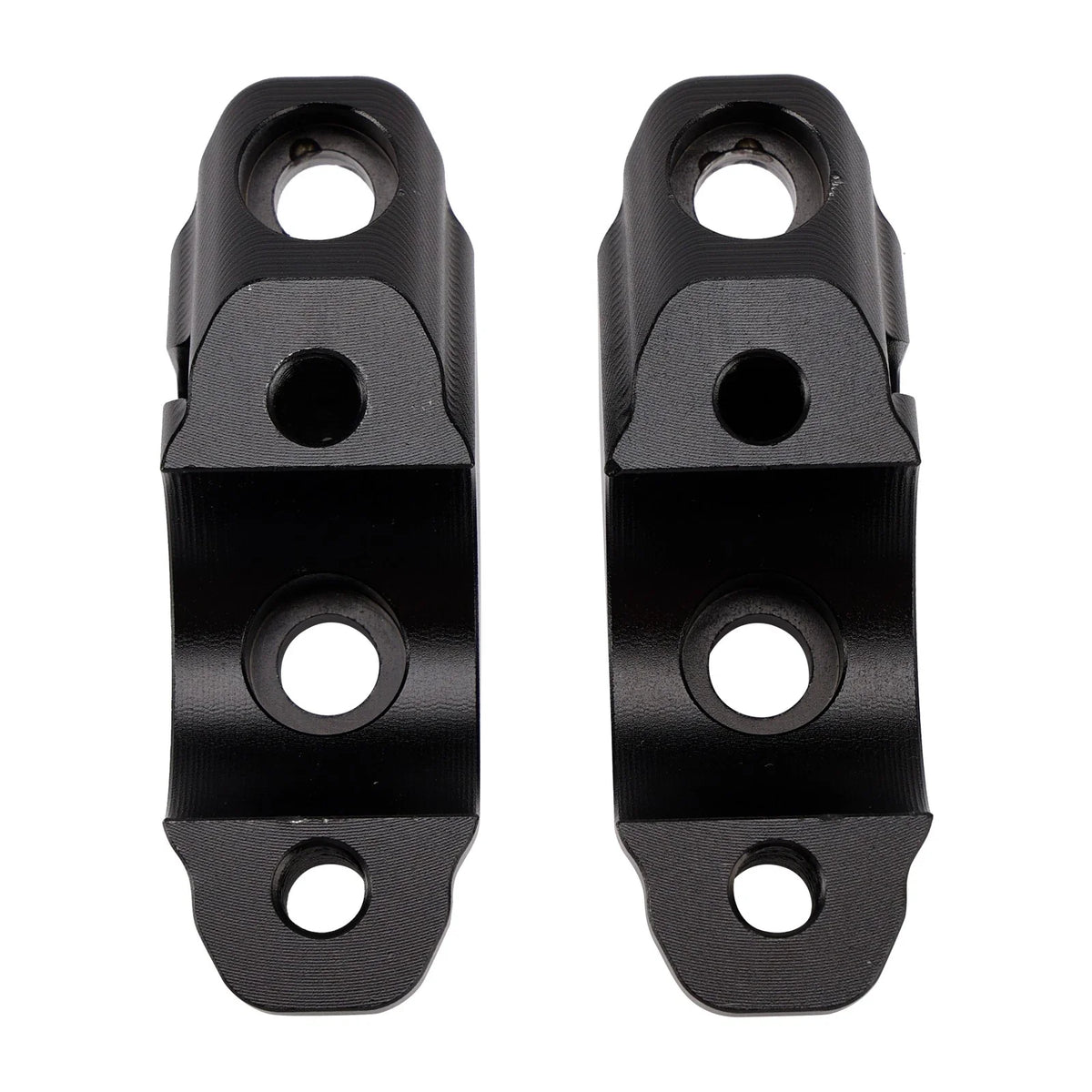 CNC Black Handlebar Risers for Yamaha T7 Tenere 700 (2019–2025)