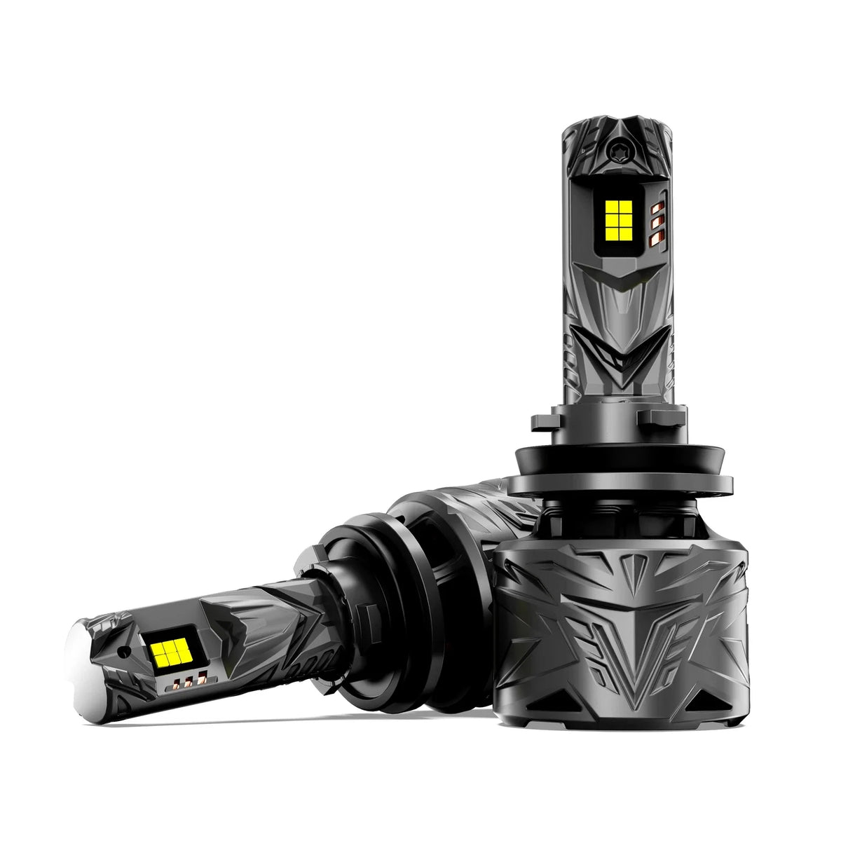 H7 H11 LED Headlight Bulbs Kit for Combo Vehicles (6500K)