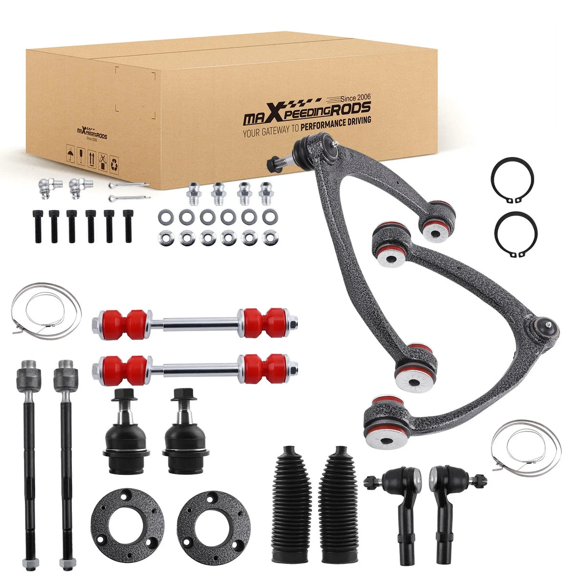 14pcs Front Control Arms with PU Bushing for GMC Yukon XL 1500 Tahoe (2007–2014)