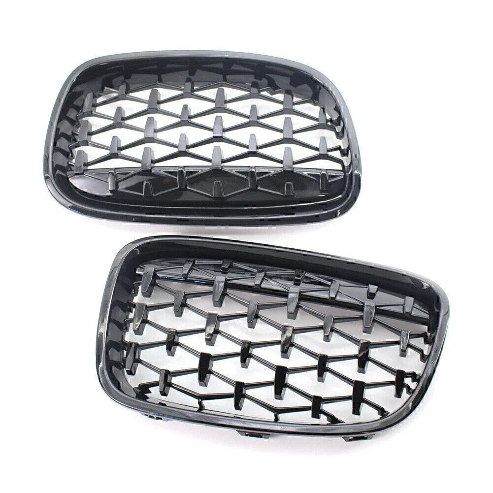Gloss Black Front Grille for BMW 1 Series (2011-2014)