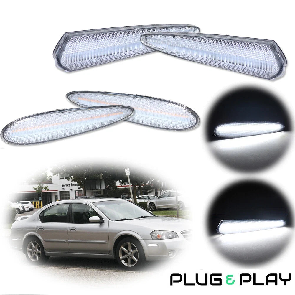 LED Bumper Side Marker Light Lamp for Nissan Maxima (2000–2003)